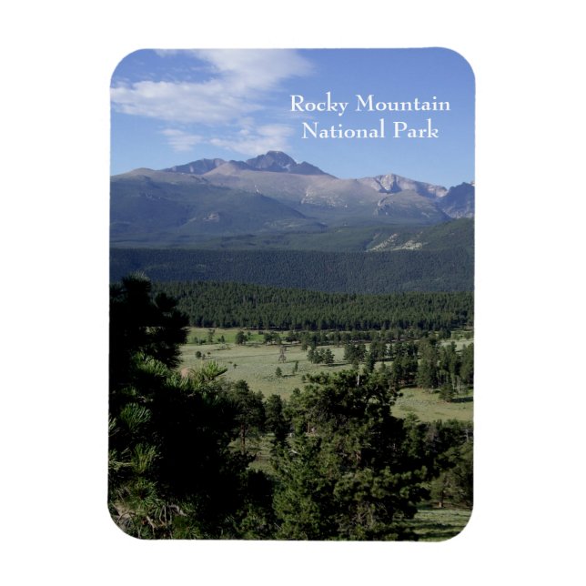 Flexible Magnet du parc national des Rocheuses (Vertical)