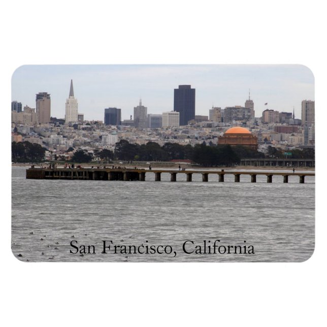 Flexible Magnet Flexi Premium de San Francisco Bay (Horizontal)