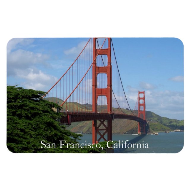 Flexible Magnet Flexi Premium de San Francisco Californie (Horizontal)
