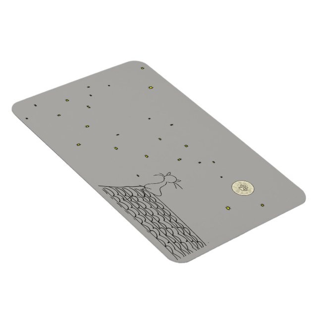 flexible magnet for cat lovers (Côté Droit)
