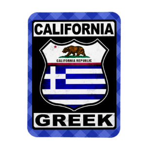 Flexible Magnet grec américain de Californie