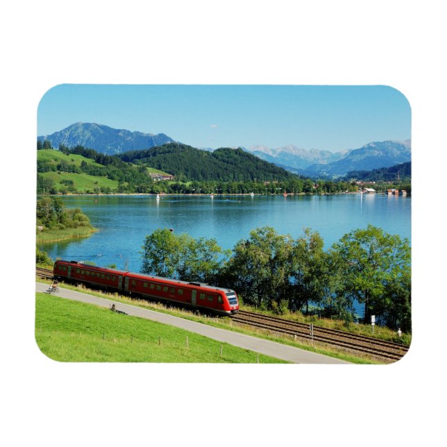 Flexible Magnet Großer Alpsee bei Immenstadt (Horizontal)