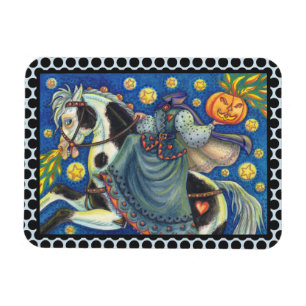 FLEXIBLE MAGNET HALLOWEEN HORSEWOMAN HALLOWEEN SOMMEIL