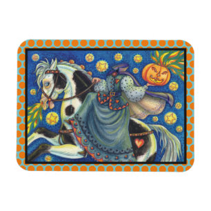 FLEXIBLE MAGNET HALLOWEEN HORSEWOMAN HALLOWEEN SOMMEIL