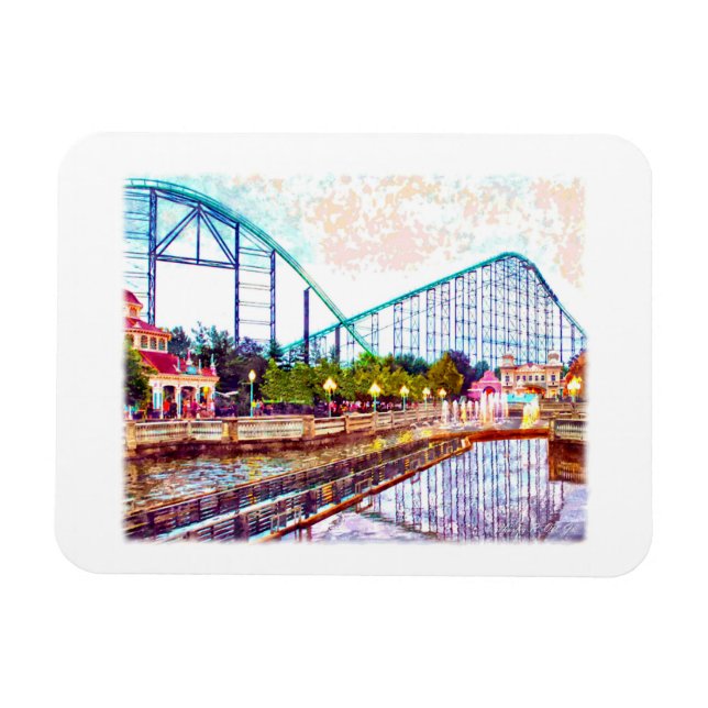 Flexible Magnet "Kennywood Memories" (Horizontal)