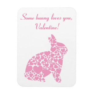 Flexible Magnet lapin de la Saint Valentin