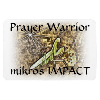 Flexible MAGNET MIKROS IMPACT PRAYER WARRIOR 4"x6"