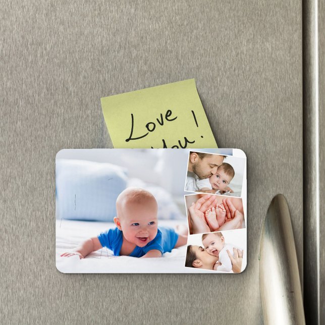 Flexible Magnet Montage Photo Bébé (Créateur téléchargé)