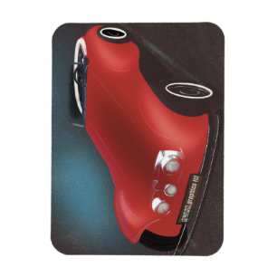 Flexible Magnet of Red Roadster Club