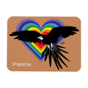 Flexible Magnet Peace Premium