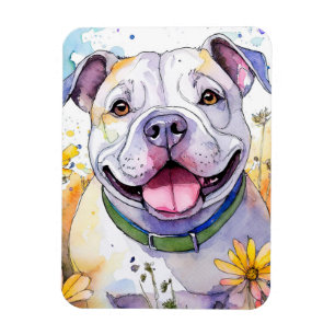 Flexible Magnet photo Bulldog