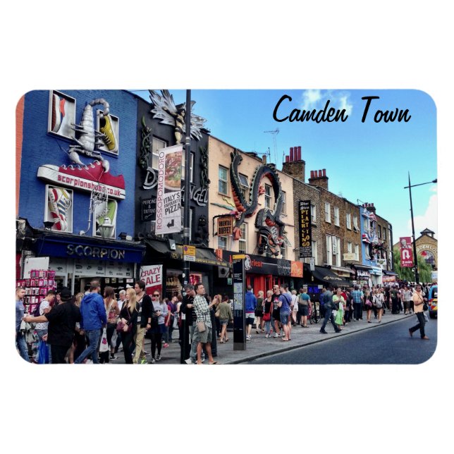 Flexible Magnet photo Camden Town 4"x6" (Horizontal)
