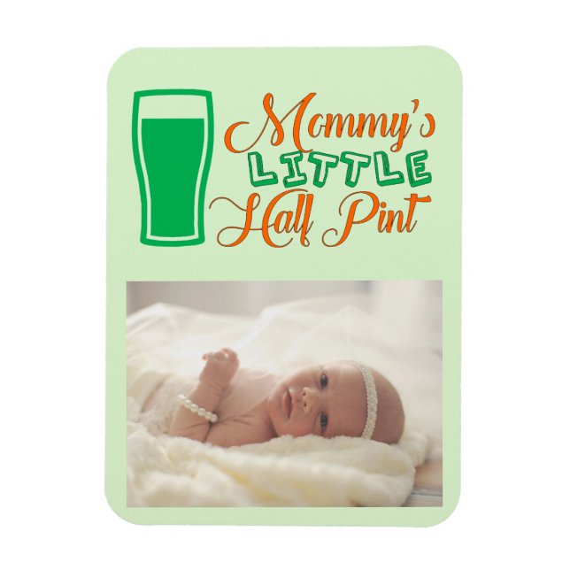 Flexible Magnet photo de la mi-pinte de maman St. Patrick (Vertical)