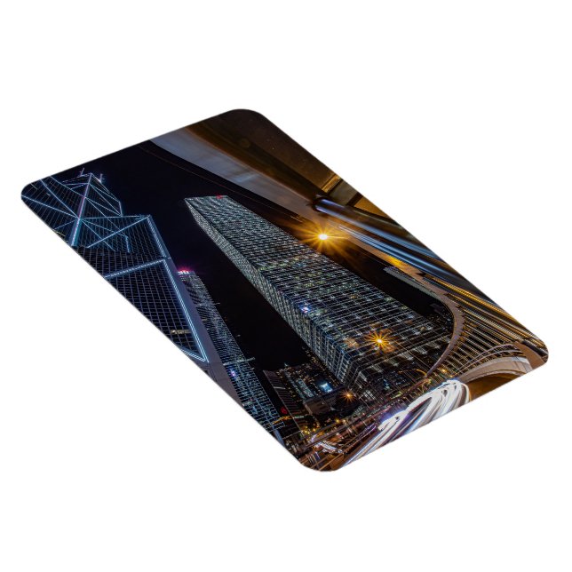 Flexible Magnet photo de nuit du centre de Hong Kong pour c (Côté Droit)