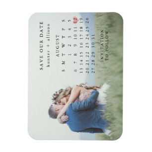 Flexible Magnet photo du calendrier