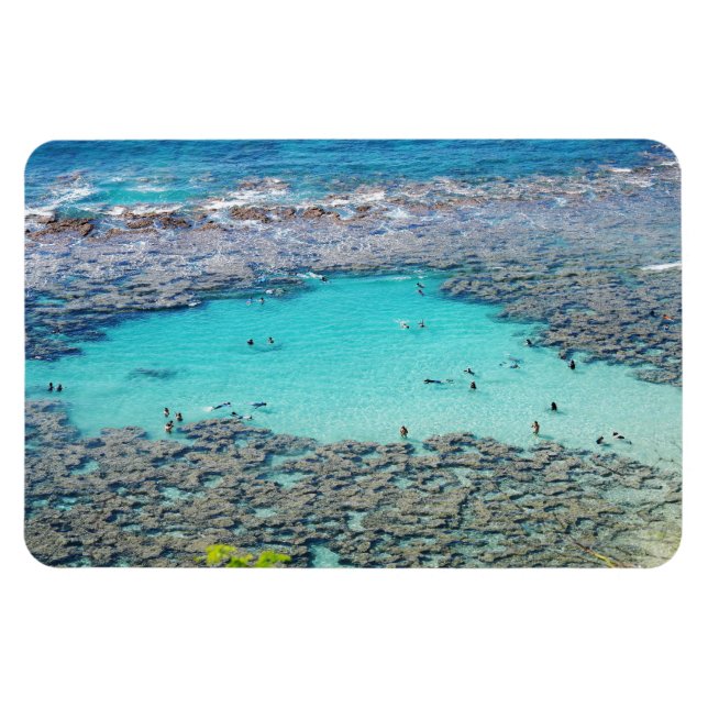 Flexible Magnet photo Hawaiian Coastal View (Horizontal)
