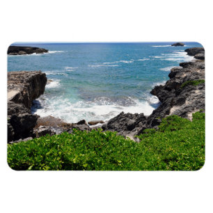 Flexible Magnet photo Hawaiian Coastal View