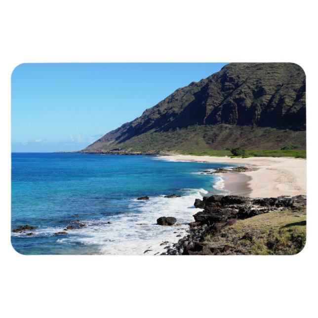 Flexible Magnet photo Hawaiian Coastal View (Horizontal)