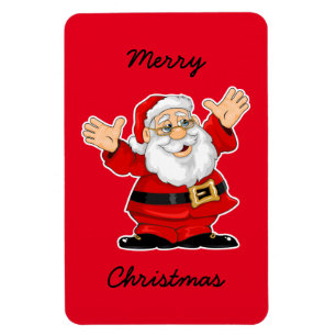 Flexible Magnet photo Noël 4"x6"/Père Noël
