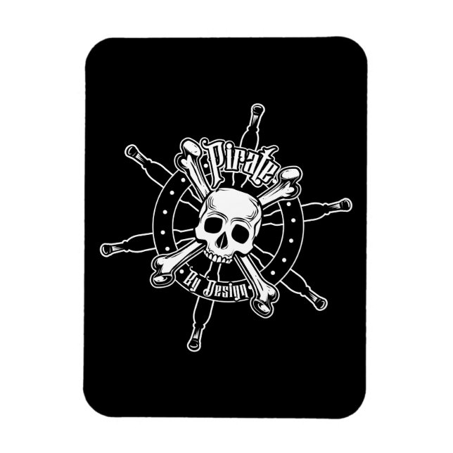 Flexible Magnet photo pirate (Vertical)