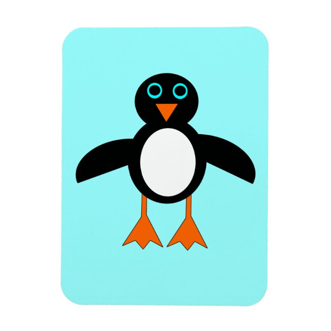 Flexible Magnet Premium de pingouin mou (Vertical)