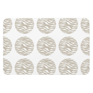Flexible Magnet Premium Pois d'impression Zebra