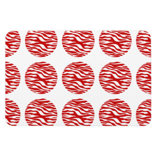 Flexible Magnet Premium Pois d'impression Zebra