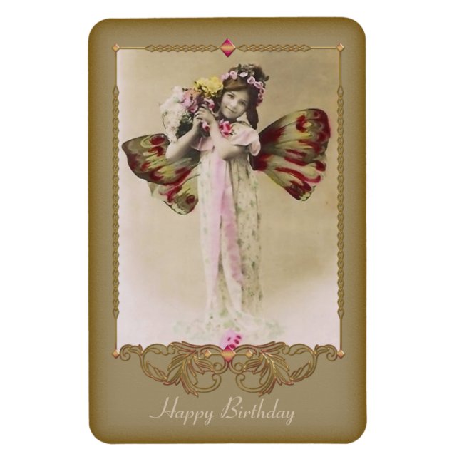 Flexible Magnet Premium pour papillon vintage (Vertical)