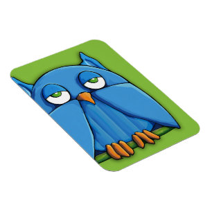 Flexible Magnet Premium vert Aqua Owl