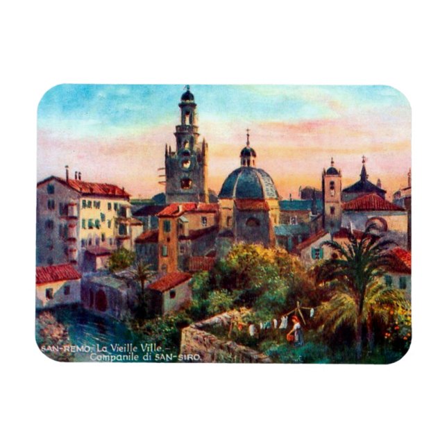 Flexible Magnet - San Remo, Italie (Horizontal)
