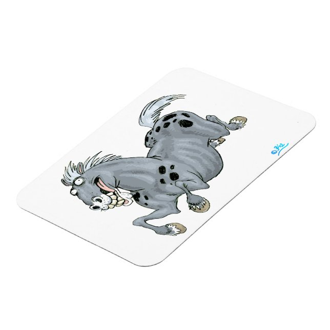 Flexible Magnet souple Crazy Cartoon Horse (Côté Gauche)