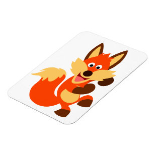 Flexible Magnet souple Fox Dancing Cute Dancing
