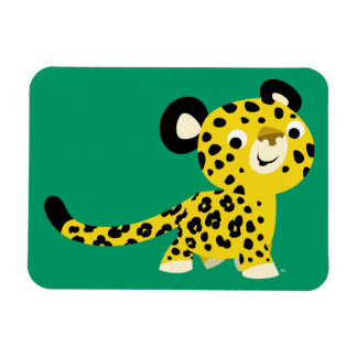 Flexible Magnet souple Leopard doux en dessin