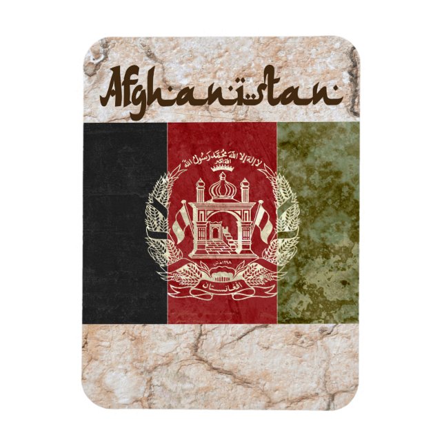 Flexible Magnet souvenir Afghanistan (Vertical)