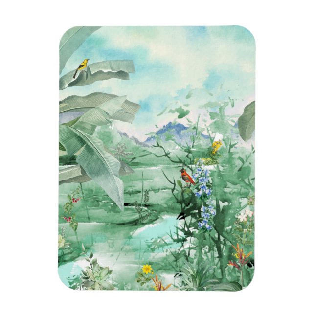 Flexible Magnet Tropical de luxe (Vertical)