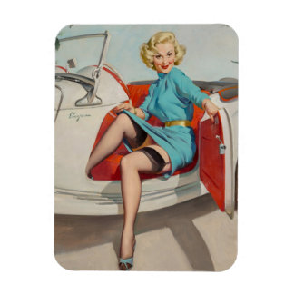 Flexible Magnifique ♡ Vintage pin up fille ♡ Magnet