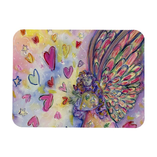 Flexible Manifestation Universe Angel Art Fridge Magnet (Horizontal)