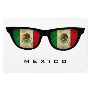 Flexible Mexico Shades custom text & color magnet