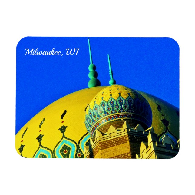 Flexible Milwaukee, Wisconsin Magnet (Horizontal)