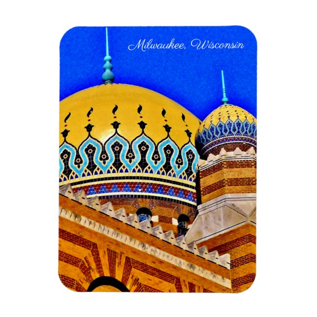 Flexible Milwaukee, Wisconsin Magnet (Vertical)