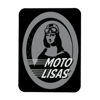Flexible Moto Lisas Magnet