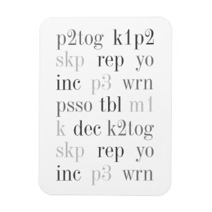 Flexible MOTS tricot Magnet 3x4 Flex