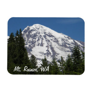 Flexible Mt. Rainier Premium Magnet