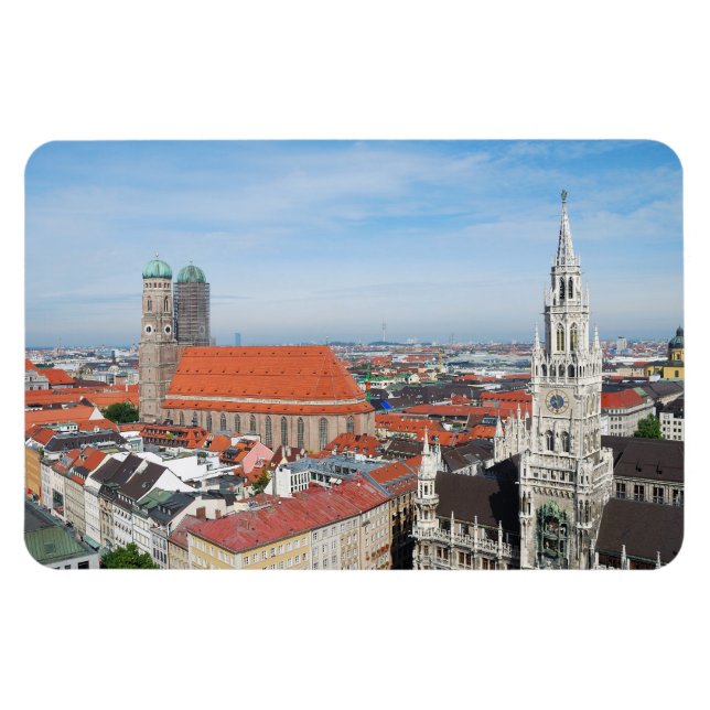 Flexible Munich, Allemagne Flexi Magnet (Horizontal)