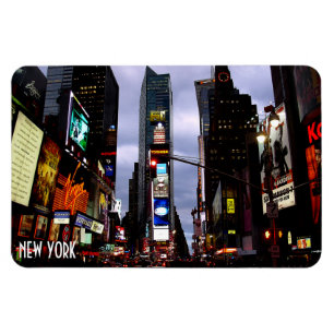 Flexible New York Magnet NY City Time Carré NY Souvenir