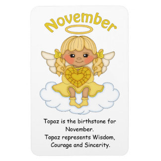Flexible Novembre Ange Ange Blonde Premium Magnet