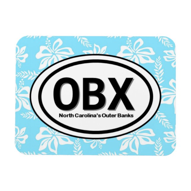 Flexible OBX Banques extérieures Magnet bleu NC (Horizontal)