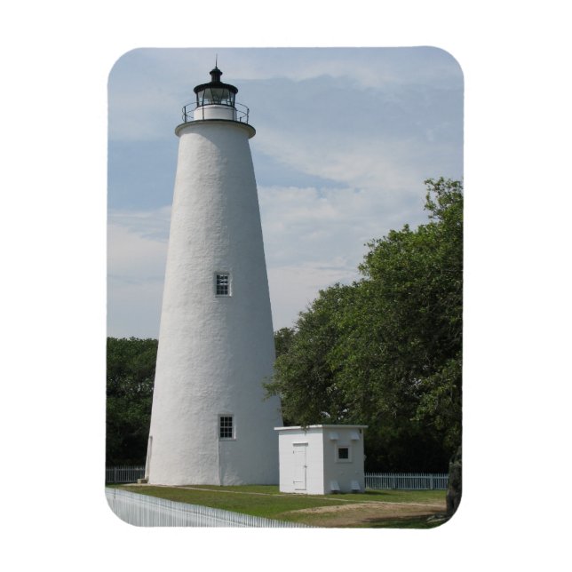 Flexible Ocracoke, Magnet du phare de Caroline du Nord (Vertical)