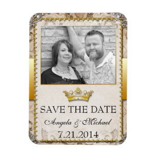 Flexible Ornate Fairytale Storybook Photo Magnet