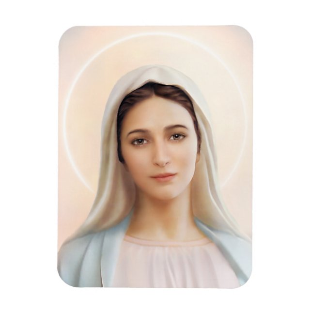 Flexible Our Lady of Tihaljina (Medjugorje) Magnet (Vertical)